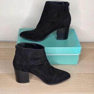 Miss KG Elegant Black Ankle Boots